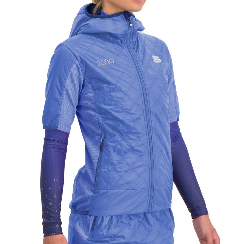 Varmt skydd jacka Sportful Doro Puffy "galax" Varmt skydd jacka Sportful Doro Puffy "galax"
